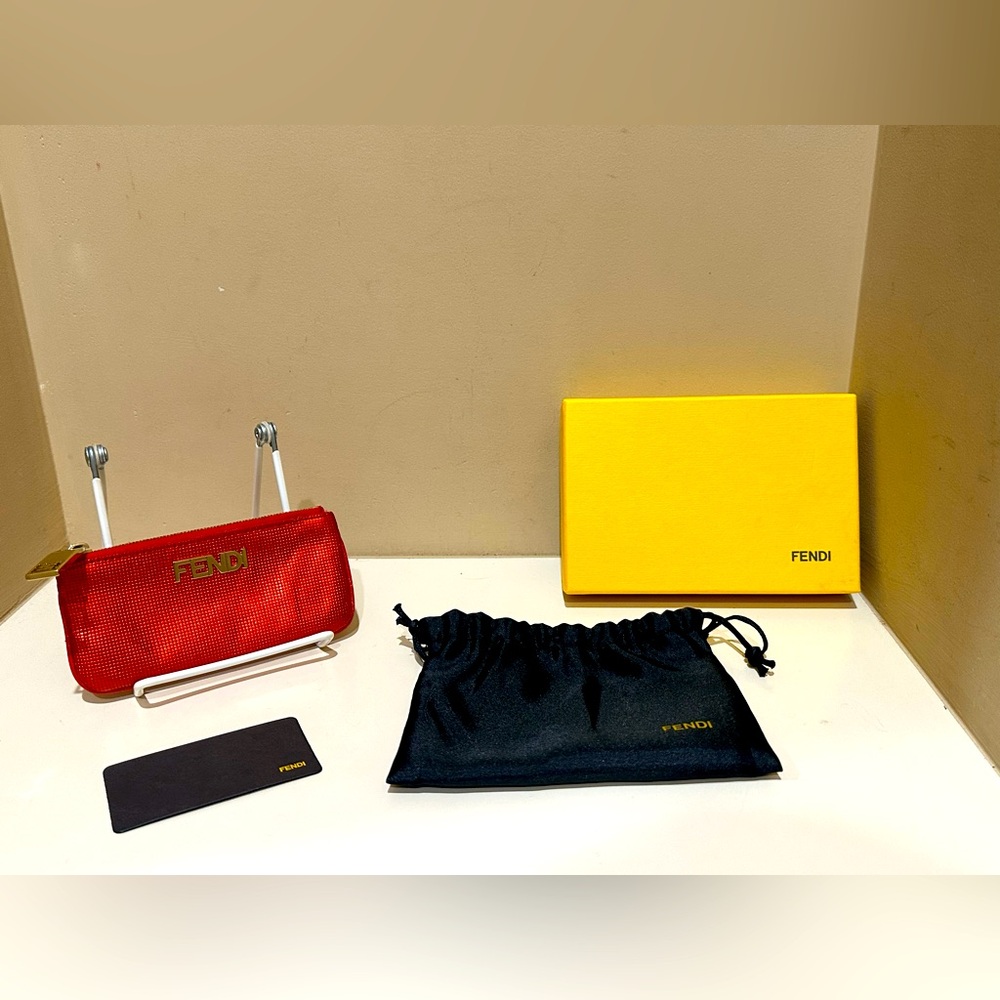 Fendi Rosso Ferrari “Red” Coin Pouch